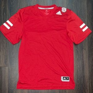 Adidas University of Nebraska Cornhuskers Red “1” Jersey, Sz: Medium, NWOT